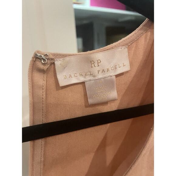 Rachel Parcell pink ruffle short sleeve jumpsuit Medium Blush - Picture 4 of 4